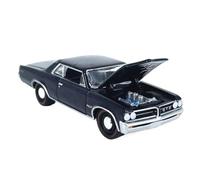 XUFQRAN Miniature display 1:64 Scale For Pontiac GTO 1964 Alloy Car Die Cast Model Kit Static Collection Ornaments Simulation collection