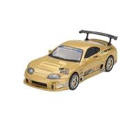 XUFQRAN Miniature display 1:64 Scale For Toyota Supra A80 GT-300 Alloy Car Model Die Cast Kit Static Collection Ornaments Simulation collection