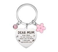 xuhaggeo Mothers Day Gifts, Mum Birthday Gifts, Mum Keyring, Ideal For Birthdays, Christmas, Retirement Parties Or Mother's Day, A Little Surprise For Her.