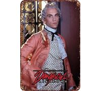 XUIGYA Dangerous Liaisons Vintage Tin Sign Wall Art Decor - Retro Sign for Home Patio Decor Gifts Movie Poster - 8x12 Inch
