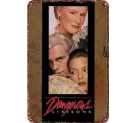 XUIGYA Dangerous Liaisons Vintage Tin Sign Wall Art Decor - Retro Sign for Home Patio Decor Gifts Movie Poster - 8x12 Inch