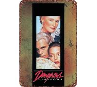 XUIGYA Dangerous Liaisons Vintage Tin Sign Wall Art Decor - Retro Sign for Home Patio Decor Gifts Movie Poster - 8x12 Inch