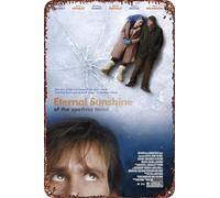 XUIGYA Eternal Sunshine of the Spotless Mind Vintage Metal Tin Sign Poster Wall Art Decor 8x12 Inch for Home Cafes Office Store Pubs Club Sign Gift