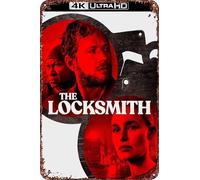 XUIGYA The Locksmith Vintage Tin Sign Wall Art Decor - Retro Sign for Home Patio Decor Gifts Movie Poster - 8x12 Inch