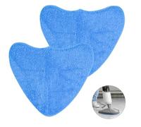 XUIIOSOOKP 2 Pcs Microfiber Steamer Mop Pads, Microfiber Steam Mop Pads Replacement Compatible with Vax Steam Mop Pads S85-CM S86-SF-P S86-SF-T S2ST S86-SF-CC VRS29M Vax Steamer Cleaner Mop Pads