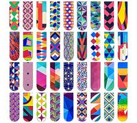 XUIIOSOOKP 36 Pcs Magnetic Bookmarks Colorful Page Markers for Reading