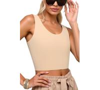 XUJI Chest Binder Trans FTM Binder Transgender Seamless Bra Breast Binder (K, L) Nude