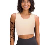 XUJI Chest Binder Transgender FTM Breathable Compression Half Binder, Nude, 2XL