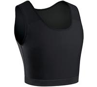 XUJI Chest Binder Transgender FTM Compression Bra Binder Trans Tank Top (B, 5XL)