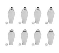 XUJIAN 8X Mini Hip Flask 100ML Personalized Coffin Shape Stainless Steel Portable Flagon Travel Wine Pot