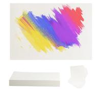 Xujinsongg 70 Sheets Watercolour Paper Bulk, 140 lb/300 GSM Cotton Cold Press Water Colour Paper for Students Adults Artists Drawing Painting Supplies Postcards, White, 5" x 7"