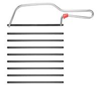Xujinsongg Small Hack Saw with 8 Blades, Mini Hacksaw | Junior Hack Saw Set, Fine Tooth Cutting Blade for Cutting Plastic & Wood, Great for DIY & Craft Projects