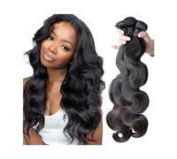 XUJUAN-0227 Human Hair Bundles Body Wave Bundles Natural Color bundles 1/3/4 Bundle Bundles Brazilian Hair Body Wave Bundles 100% Human Hair Extensions Bundles Hair Extension(32 34 34)