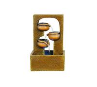 XUJUAN-0227 Tabletop Fountain Simple Desktop Ornaments Opening Housewarming Running Water Fountain Furnishings to Improve Feng Shui Decorative Ornaments Zen Fountains