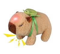 Xujuika Capybara Electric Walking Plush Toy,Adorable Electronic Pet Stuffed Animals Toy,Interactive Plush Capybara | for Boys Girls Kids Children Home Travel Nursery