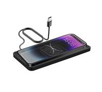 Xujuika Car Wireless Charger Pad, 15W Magnetic Wireless Car Charger Pad, Ultra Slim Non-Slip Mat, Cars Chargers Holder, Cars Phone Mount, Automatic Induction For Charging Phones