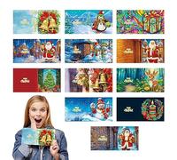 Xujuika Card Kits for Kids - Novelty Card Making Kits | Greeting Cards with Crafts for Kids & Adults, Elements for Girls Boys