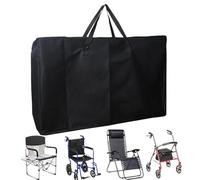 Xujuika Chair Bags for Folding Chairs,Waterproof Carry Bag With Handle for Recliners | Lightweight Recliner Organizer Case for Yoga Mat Wheelchair Towels Hammock Umbrella for Outdoor Travel