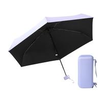 Xujuika Compact Sun Umbrella, Upf 50+ Small Lightweight & Tiny Umbrella, Mini Waterproof Outdoor Sun&rain Protection Umbrellas, 35inch Open Diameter Portable Parasol For Girls, Women