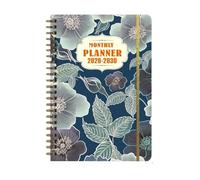 Xujuika Daily Planner,Coil Bound Long-Term Planning Datebooks - 5 Year Monthly Planner,for Planning Scheduling Notes School Student Business Desk
