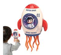 Xujuika Dancing Toys for Babies | Playful Automatic Dancing Rocket - Lighted Projector Music Doll for Festival Indoor Holiday Home Table Event Party Family Boy Kids Aged 3+ Girl