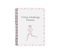 Xujuika Day Planner - 75-Day Appointment Organizer | Portable Motivational Goals Tracker for Habit Tracker Time Tracking Task Project Meal Diet Fitness Workout Student Teacher