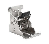 Xujuika Folding Shelf Brackets - 90 Degree Locking Support Hinges,Folding Table Legs Brackets, Self-Locking Hinge for Extension Table, Bed Leg