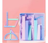 Xujuika Geometry Tool Kit,Magnetic Geometry Learning Materials - Game Interactive Toy for Kids Activities Kindergarten Preschool Party Elementary School Home Leisure Classroom Family Time Morning