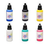 Xujuika Halloween Face Paint - 6 Colors Party Body Paint - Water-Based Washable Eye Face Colors for Men Women Kids Party Festival Christmas Halloween Cosplay Clown