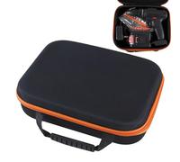 Xujuika Hard Storage Tool Bag Case | Tool Bag Ox Cloth Empty Storage Drill Organizer | Electric Drill Carry Case | Shockproof Tool Box | Oxford Cloth Tool Bag With Handle, Zipper Closure