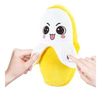 Xujuika Interactive Music Plush Toy - Banana Plush Musical Sensory Toys With Touch Sensor, Stuffed Animal Music Piano Toy Beat-Activated Piano, Soft Stuffed Fruit For Kids, Cute Home Decor