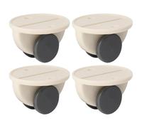 Xujuika Mini Casters | Box Caster Wheels | Mini Rolling Wheels, Small For Projects, 4 Sticky Pulleys, Furniture Pulley Caster For Moving Carton