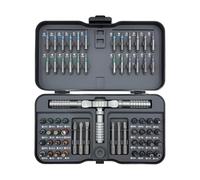 Xujuika Ratcheting Screwdriver Set, Anti-Slip Screw Bits | with Case Ratcheting Bit Driver | for Cell Phone Eyeglass Bicycle Home Appliances Precision Electrical Repair