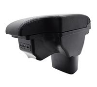 XUKEY Leather Armrest For Juke ESQ 2011 2012 2013 2014 2015 2016 2017 2018 2019 Car Storage Center Console USB Interface Box Arm Rest Modification