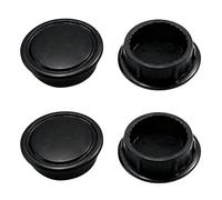 XUKEY Set of 4 Cover Cap Screw for Switch in Door Panel, 7701204604 7701205114 7703074513 Armrest Box Screw Cover Replaced, Inner Door Handle Box Screw Cap for Renault