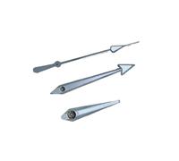 XUKKJI Blue Luminous Watch Hands Retrofit Watch Accessories Needle Three Hands Coloured Seconds Hand for NH35/NH36/4R/7S Movement, Gray, One Size