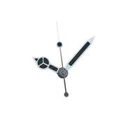 XUKKJI Green Luminous Watch Hands White Edge Skeleton/Black Watch Replacement Accessories Hands for NH35 NH36 Automatic Movement, Black hands, One Size