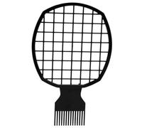 XUKZIMA 1 Pcs Twist Combs Hair Sponges for Black Men Afro Curls Twist Comb Twist Hair Comb Hair Twister Tool for Men Women Curls Natural Hair (Black)