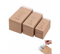 XUKZIMA Kraft Paper Sterilisation Bags 60 Pieces | Set: 75 x 150, 100 x 200, 130 x 200 mm | Self-Sealing, Disposable | For Hot Air & Steam | Dental, Laboratory, Medical Hygiene