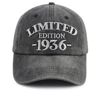 Xullaxth 88th Birthday Decorations for Women Men, Funny Limited Edition 1936 Party Hat, Adjustable Embroidery 88 Year Old Birthday Gifts Baseball Cap