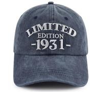 Xullaxth Limited Edition 1930 1931 1932 1933 1934 1935 1936 1937 1938 1939 Hat for Men Women, Adjustable Cotton Baseball Cap, 1931 Navy, One size