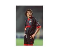 XULLONG Paolo Maldini Poster Room Aesthetic Print Art Wall Painting Canvas Modern Bedroom Decor 12x18inch(30x45cm)