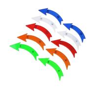 xulvoz 2 Pcs Bicycle Spoke Reflectors for Night Safety, Mountain & Road Bike Arrow Accessories