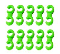 xulvoz 35pcs Bicycle Brake Gear Cable Clips S Style Rotating Buckle Hose Guide Clasp