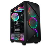 XUM Legend Prebuilt Gaming PC: Intel Core i5-10400F, Nvidia GeForce RTX 5060 8GB, 32GB DDR4 RAM, 500GB NVMe SSD, 1TB HDD, 700W PSU 80+ Bronze, aRGB, WiFi, Windows 11 Home, VR Ready, Black Case