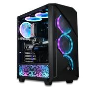 XUM Legend Prebuilt Gaming PC: Intel Core i7-10700F, Nvidia Geforce RTX 5060 8GB, 32GB DDR4 RAM, 500GB NVMe SSD, 2TB HDD, 700W PSU 80+ Bronze, aRGB, WiFi 5, Windows 11 Home, Entry Level, Black Case