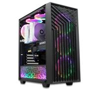 XUM Spartan High-End Prebuilt Gaming PC Desktop: Intel Core i9-11900F, RTX 5060 8GB, 32GB DDR4 RAM, 512GB SSD, 2TB HDD, WiFi 5, aRGB, Windows 11, High-Performance VR Ready Gaming PC for Gamers