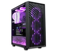 XUM Spartan Prebuilt Gaming PC, Intel i7-13700F, RTX 5060 8GB, 32GB DDR4 RAM, 1TB NVMe SSD, 700W PSU, aRGB, WiFi 5, Windows 11, VR Ready, Streaming Ready, High-Performance Gaming Computer