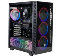 XUM Titan Prebuilt Gaming PC: Intel Core i5-10400F, Nvidia Geforce RTX 5060 8GB, 32GB DDR4 RAM, 500GB NVMe SSD, 1TB HDD, 700W PSU 80+ Bronze, aRGB, WiFi 5, Windows 11 Home, Entry Level, Black Case