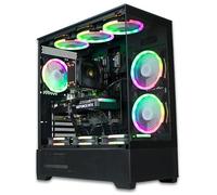 XUM Vista Prebuilt Gaming PC: AMD Ryzen 5 8400F, Nvidia RTX 5060 8GB, 16GB DDR5 RAM, 1TB NVME SSD. 700W PSU 80+ Bronze, aRGB, WiFi 5, Windows 11 Home,High End, Black Case